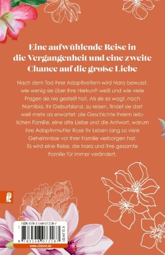 Buchcover und Innenansicht für das Buch: Die Rosentochter