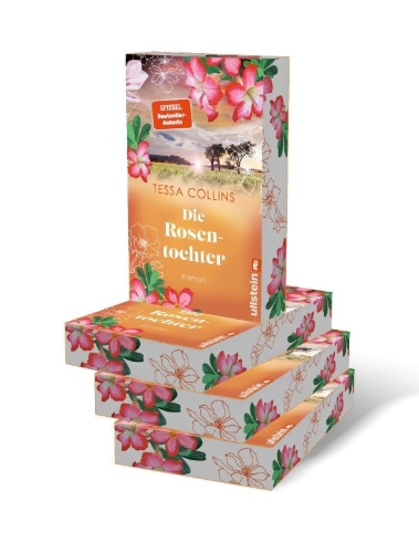 Buchcover und Innenansicht für das Buch: Die Rosentochter