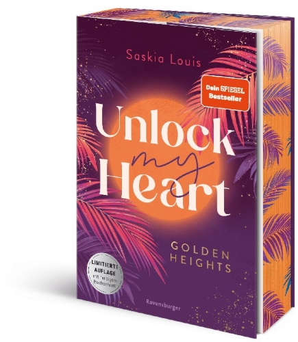 Buchcover und Innenansicht für das Buch: Golden-Heights-Reihe, Band 1 - Unlock My Heart