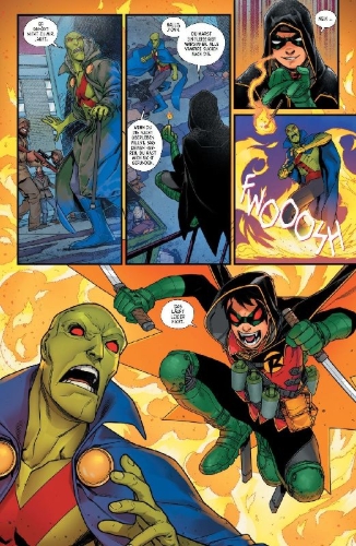 Buchcover und Innenansicht für das Buch: DC vs. Vampires: Hunters