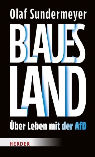 Buchcover und Innenansicht für das Buch: Blaues Land
