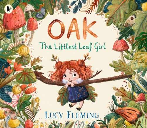 Buchcover und Innenansicht für das Buch: Oak, the Littlest Leaf Girl