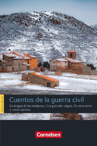 Buchcover und Innenansicht für das Buch: Espacios literarios B1/B2 - Cuentos de la guerra Civil