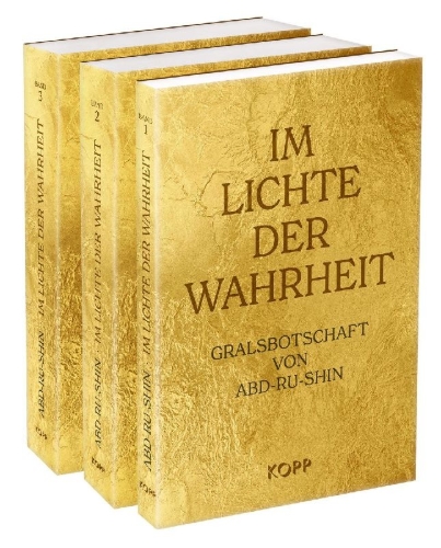 Buchcover und Innenansicht für das Buch: Im Lichte der Wahrheit (Goldene Edition)