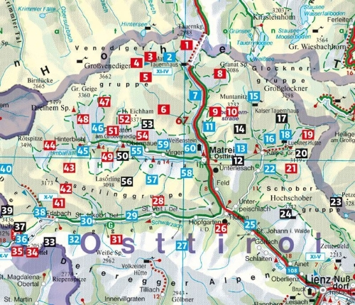 Buchcover und Innenansicht für das Buch: Osttirol Nord