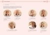 Buchcover und Innenansicht für das Buch: Glow up mit Face Yoga