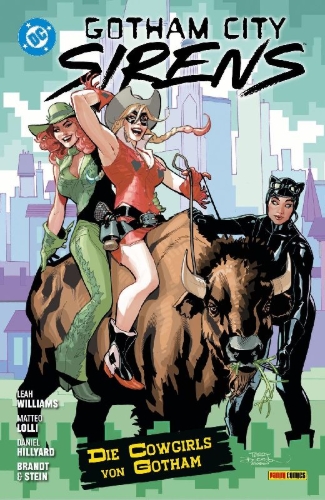 Buchcover und Innenansicht für das Buch: Gotham City Sirens #1-#4