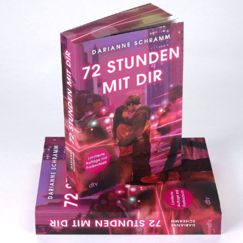 Buchcover und Innenansicht für das Buch: 72 Stunden mit dir