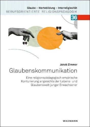 Buchcover und Innenansicht für das Buch: Glaubenskommunikation