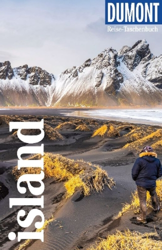 Buchcover und Innenansicht für das Buch: DUMONT Reise-Taschenbuch Reiseführer Island