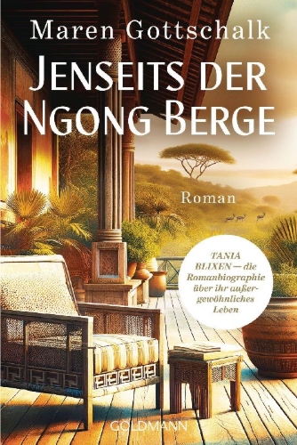 Buchcover und Innenansicht für das Buch: Jenseits der Ngong Berge