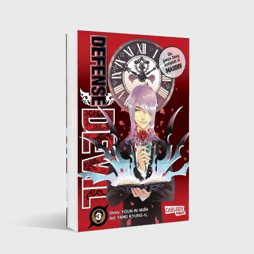 Buchcover und Innenansicht für das Buch: Defense Devil
