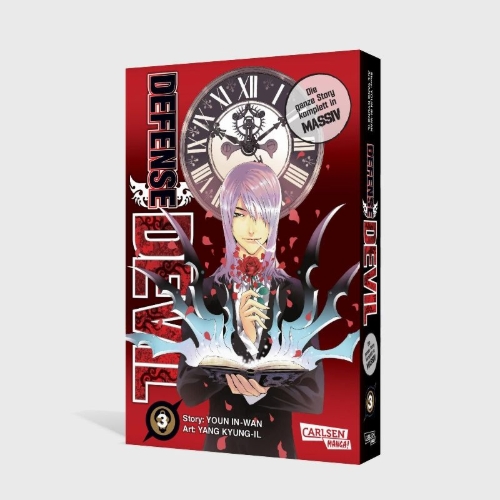 Buchcover und Innenansicht für das Buch: Defense Devil