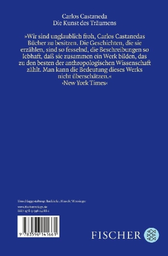 Buchcover und Innenansicht für das Buch: Die Kunst des Träumens