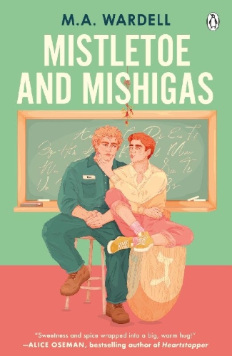 Buchcover und Innenansicht für das Buch: Mistletoe and Mishigas