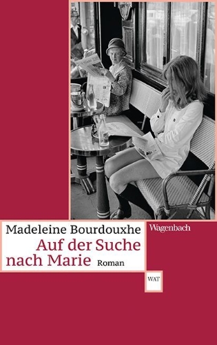 Buchcover und Innenansicht für das Buch: À la recherche de Marie