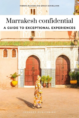 Buchcover und Innenansicht für das Buch: Marrakesh confidential