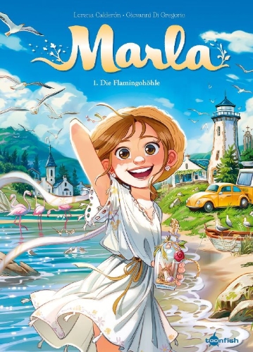 Buchcover und Innenansicht für das Buch: Marla 1