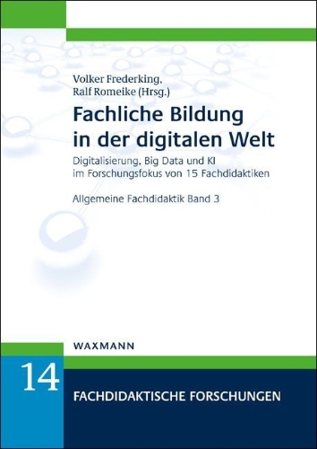 Buchcover und Innenansicht für das Buch: Fachliche Bildung in der digitalen Welt
