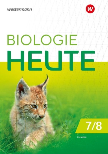 Buchcover und Innenansicht für das Buch: Biologie heute SI 7/8. Lösungen. Für die Sekundarstufe I in Berlin und Brandenburg