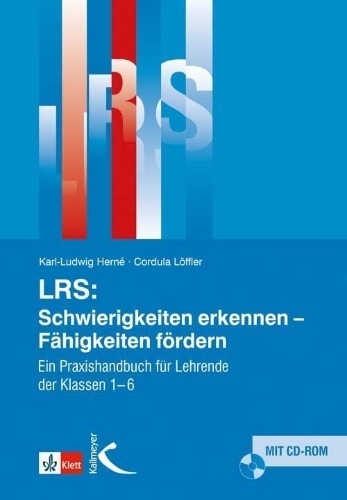 Buchcover und Innenansicht für das Buch: LRS. Schwierigkeiten erkennen - Fähigkeiten fördern