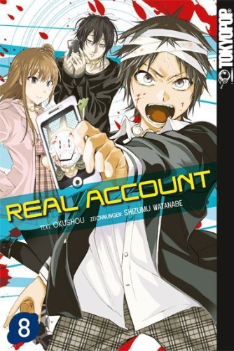 Buchcover und Innenansicht für das Buch: Real Account 08