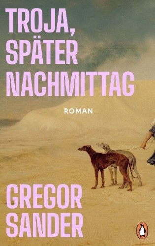 Buchcover und Innenansicht für das Buch: Troja, später Nachmittag