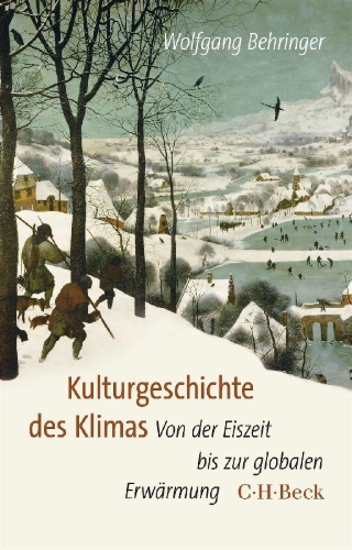 Buchcover und Innenansicht für das Buch: Kulturgeschichte des Klimas