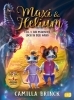 Buchcover und Innenansicht für das Buch: Musse & Helium - Mysteriet med hålet i väggen