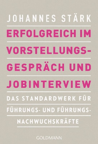 Buchcover und Innenansicht für das Buch: Erfolgreich im Vorstellungsgespräch und Jobinterview