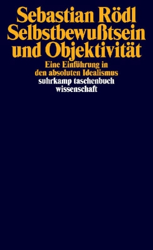 Buchcover und Innenansicht für das Buch: Self-Consciousness and Objectivity