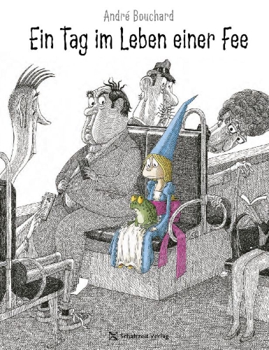 Buchcover und Innenansicht für das Buch: Ein Tag im Leben einer Fee