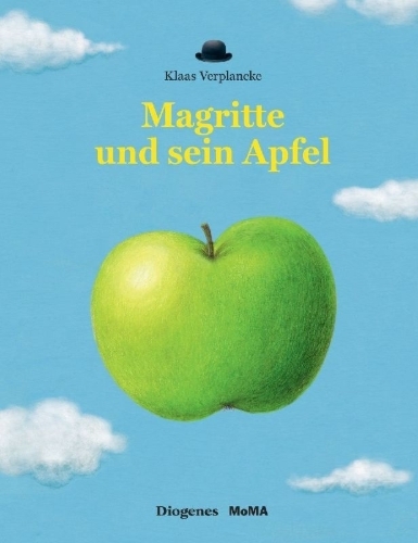 Buchcover und Innenansicht für das Buch: Magritte's Apple