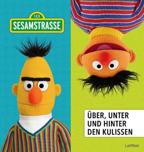 Buchcover und Innenansicht für das Buch: Die Sesamstraße - Der Bildband