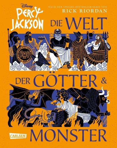 Buchcover und Innenansicht für das Buch: A Guide to Gods and Monsters