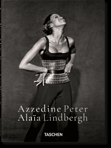 Buchcover und Innenansicht für das Buch: Peter Lindbergh. Azzedine Alaïa