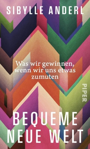 Buchcover und Innenansicht für das Buch: Bequeme neue Welt