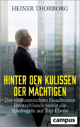 Buchcover und Innenansicht für das Buch: Hinter den Kulissen der Mächtigen