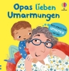 Buchcover und Innenansicht für das Buch: Opas lieben Umarmungen