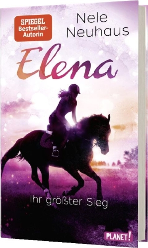 Buchcover und Innenansicht für das Buch: Elena - Ein Leben für Pferde 5: Elena - Ihr größter Sieg
