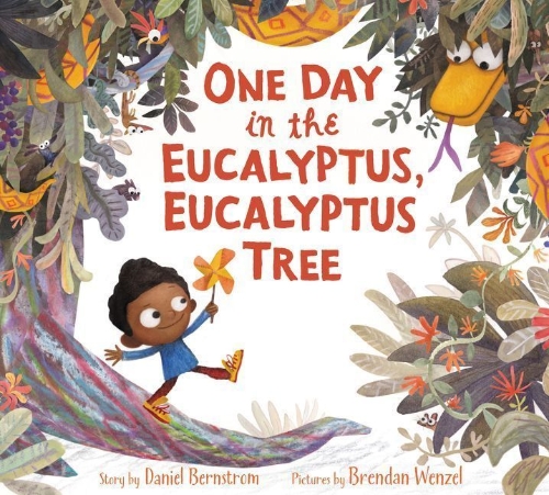 Buchcover und Innenansicht für das Buch: One Day in the Eucalyptus, Eucalyptus Tree