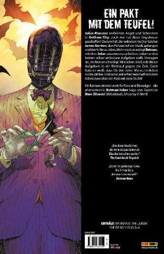 Buchcover und Innenansicht für das Buch: Batman & The Joker: The Deadly Duo