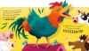 Buchcover und Innenansicht für das Buch: Mein Pop-up-Soundbuch: Schaf, Schwein und Co. - Wer blökt und grunzt da so?
