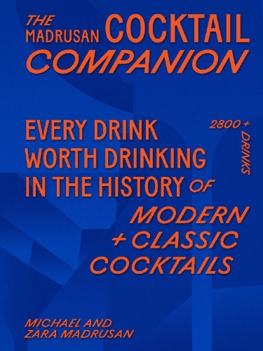 Buchcover und Innenansicht für das Buch: The Madrusan Cocktail Companion