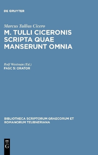 Buchcover und Innenansicht für das Buch: Orator