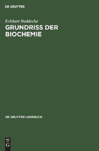Buchcover und Innenansicht für das Buch: Grundriss der Biochemie