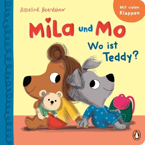 Buchcover und Innenansicht für das Buch: Matty and Mo - The Lost Teddy