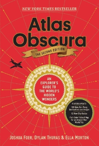 Buchcover und Innenansicht für das Buch: Atlas Obscura