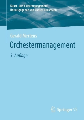 Buchcover und Innenansicht für das Buch: Orchestermanagement
