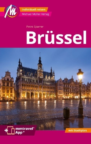 Buchcover und Innenansicht für das Buch: MICHAEL MÜLLER Reiseführer Brüssel MM-City